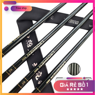 [Ưu Đãi] Cần Câu Đài Câu Đài Hắc Ngư Carbon Cao Cấp, Lựa Chọn Tối Ưu 5H CT69  [SF2]