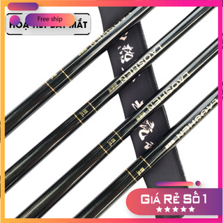 [Ưu Đãi] Cần Câu Đài Câu Đài Hắc Ngư Carbon Cao Cấp, Lựa Chọn Tối Ưu 5H CT69  [SF2]