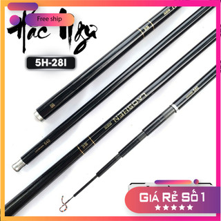 [Ưu Đãi] Cần Câu Đài Câu Đài Hắc Ngư Carbon Cao Cấp, Lựa Chọn Tối Ưu 5H CT69  [SF2]