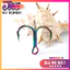 Bộ Lưỡi Câu 3 Tiêu TiTan Thép Carbon Nhiều Màu Sắc - Set 5 Lưỡi LC43 Chất Lượng Cao [SF2]