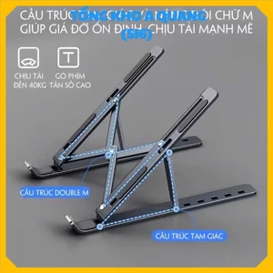 Giá Đỡ Macbook Tăng Chỉnh Linh Hoạt,Kệ Đỡ Lap Tản Nhiệt Thông Minh Sang Trọng - GIÁ ĐỠ TẢN NHIỆT CHO MÁY TÍNH XÁCH TAY