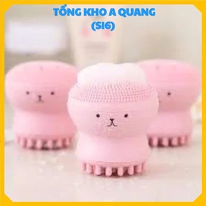 Cọ rửa mặt hình thú Bạch tuộc – Vật dụng không thể thiếu trong quy trình skincare