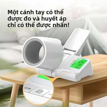 Máy đo huyết áp điện tử y tế, loại ống tay, sử dụng tại nhà, dụng cụ đo, cùng mẫu bệnh viện, chính hãng, độ chính xác ca