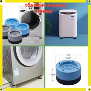 Phụ Kiện Chống Rung Máy Giặt – Lót Chân Cao Su Giảm Ồn Cho Máy Giặt Và Tủ Lạnh
