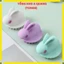 Lược Tắm Gội Cho Bé Silicone Hình Thỏ – Chống Trượt, Êm Ái Cho Mái Tóc Mềm Mại