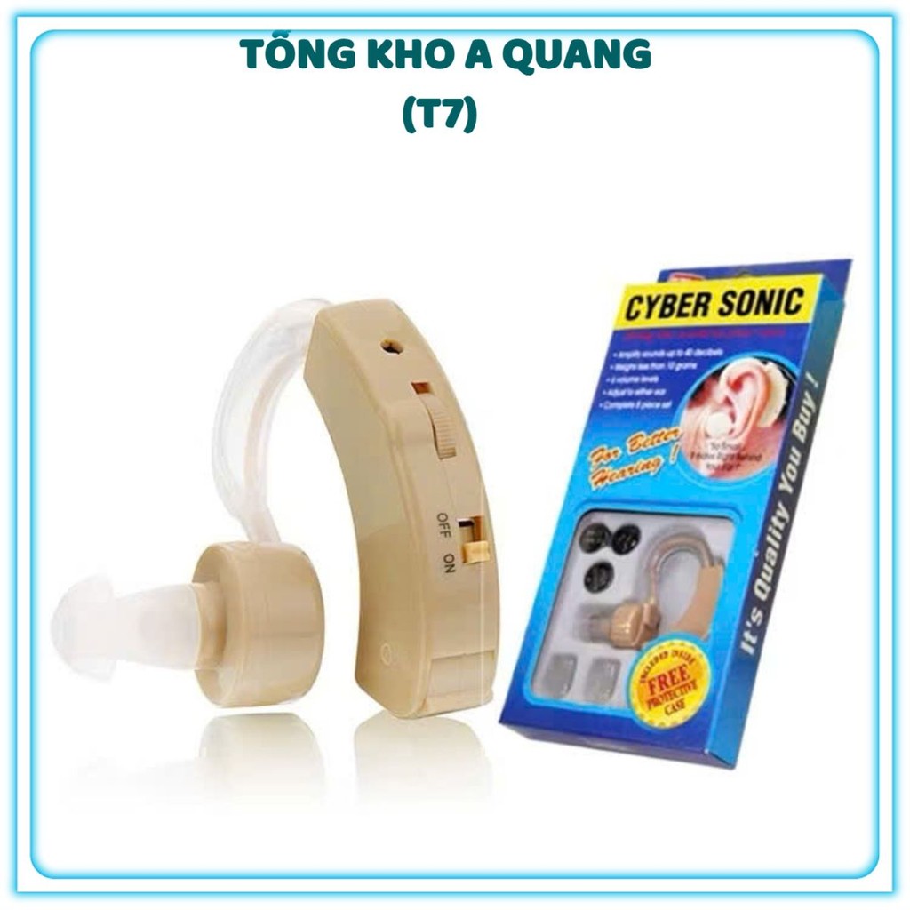Máy Trợ Thính Cyber Sonic – Hỗ Trợ Thính Giác Hiệu Quả, Không Dây, Dễ Sử Dụng