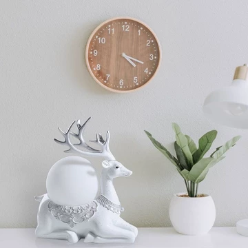 Đèn ngủ Elk cho phòng khách, phòng học, phòng ngủ, đèn ngủ sáng tạo, có thể điều chỉnh độ sáng, trang trí Bắc Âu, ấm cún