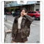 Áo da biker FORM TO QC túi hộp 2 lớp , Áo bomber da bo gấu phong cách Retro