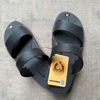 Dép cao su 2 quai chéo công nghệ mới(nhẹ, thoải mái 2.5cm), thủ công của Vua dép lốp Phạm Quang Xuân