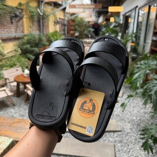 Dép cao su 2 quai đế công nghệ mới (nhẹ, thoải mái 2.5cm), thủ công của Vua dép lốp Phạm Quang Xuân