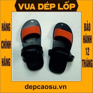 Dép cao su 3 quai có hậu thương hiệu Vua Dép Lốp Phạm Quang Xuân, chính hãng, bảo hành, ảnh thật,sẵn