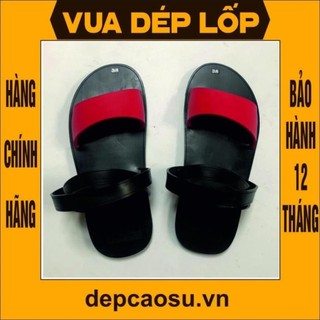 Dép cao su 3 quai có hậu thương hiệu Vua Dép Lốp Phạm Quang Xuân, chính hãng, bảo hành, ảnh thật,sẵn