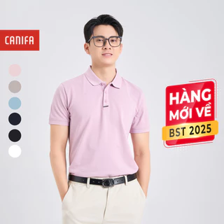 Áo polo nam CANIFA cổ bẻ cộc tay 8TP25A002