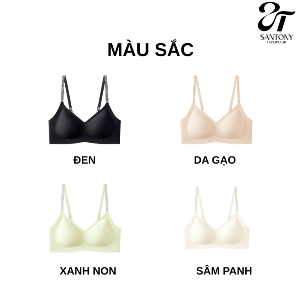 Áo Ngực Phản Trọng Lực Mát Lạnh Santony 5103 - Gom Nâng Chống Xệ Mặc Áo Dài PIER N°5