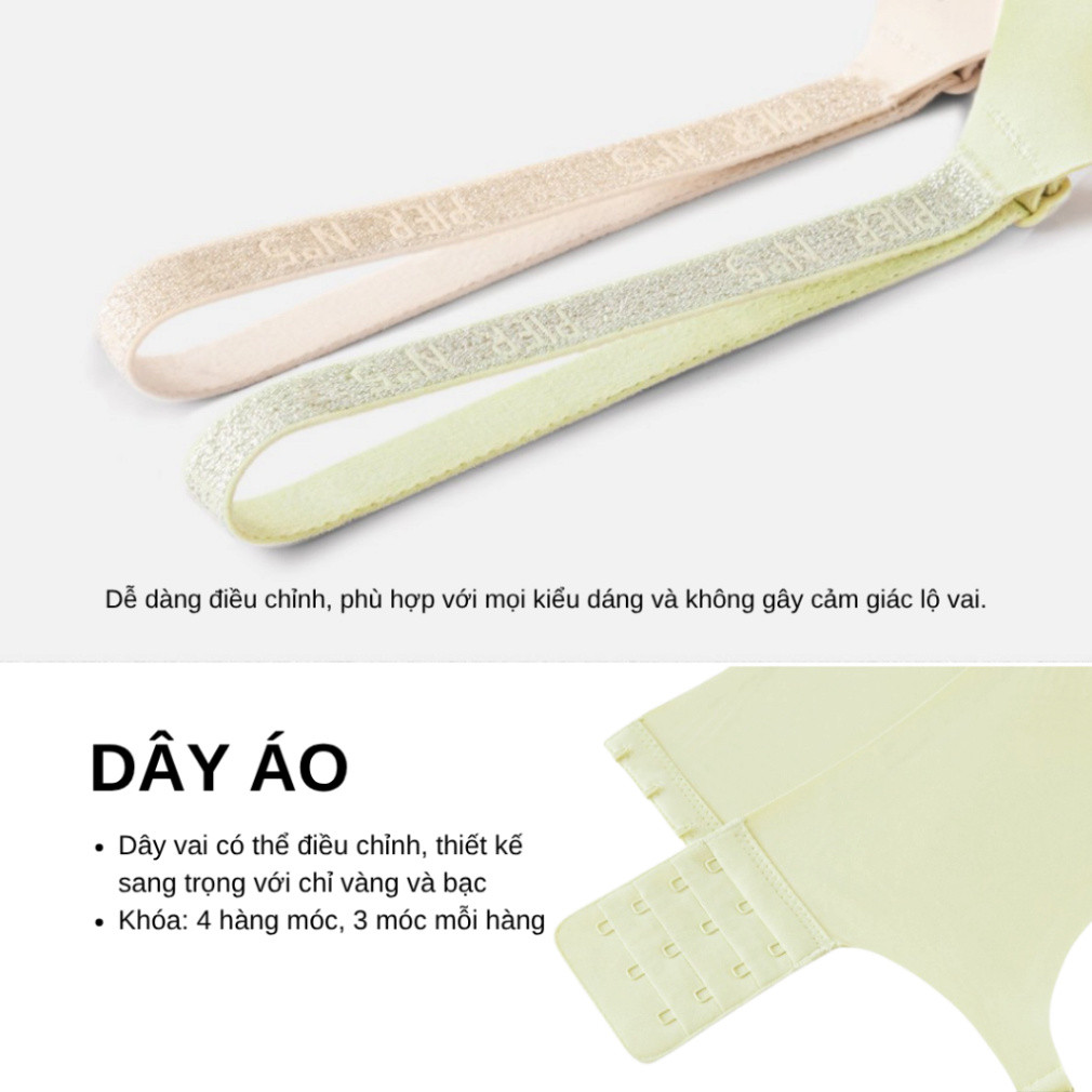 Áo Ngực Phản Trọng Lực Mát Lạnh Santony 5103 - Gom Nâng Chống Xệ Mặc Áo Dài PIER N°5