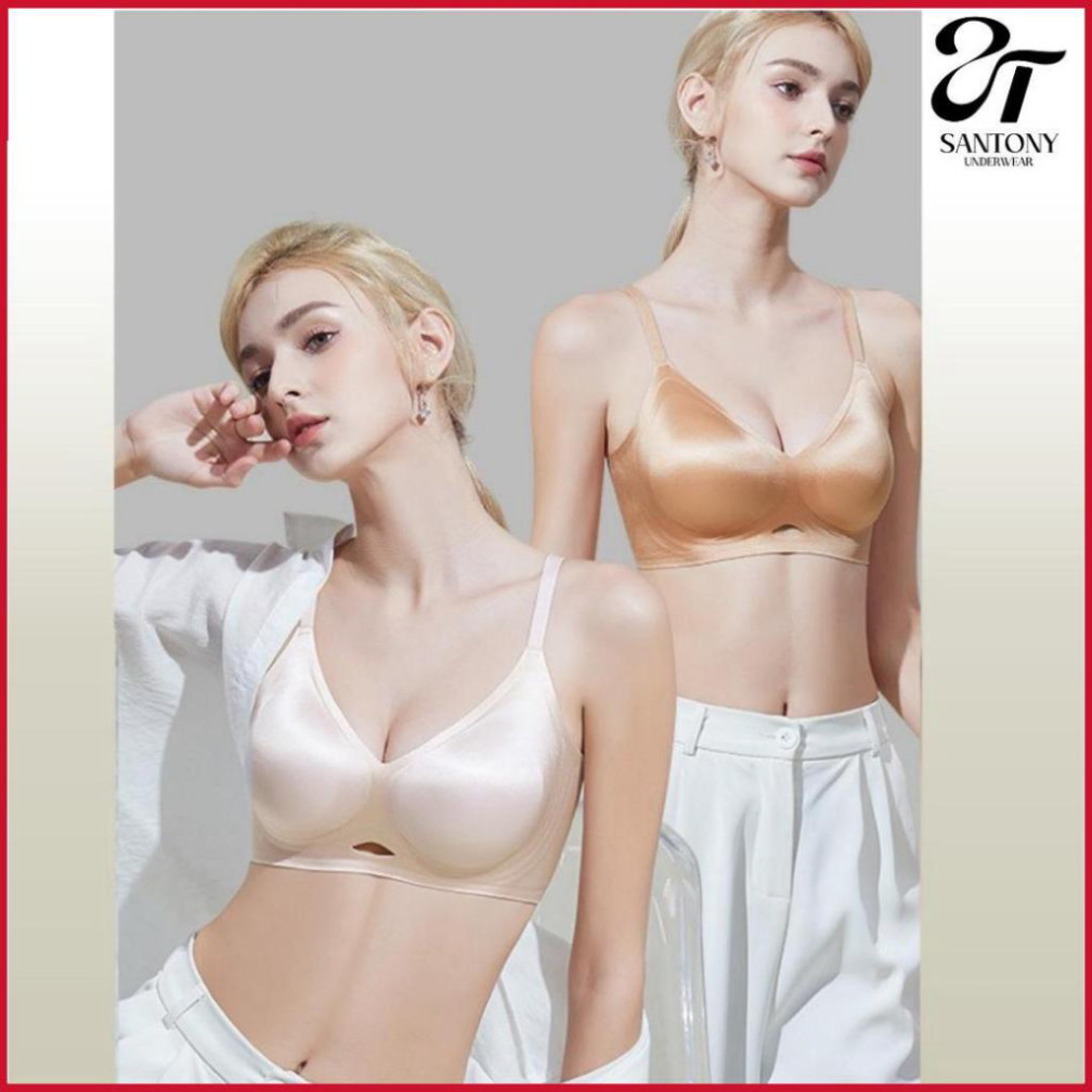 Áo Ngực Đi Biển Tàng Hình Santony 956 - Đúc Su Đệm Mây Không Gọng PIER N°5