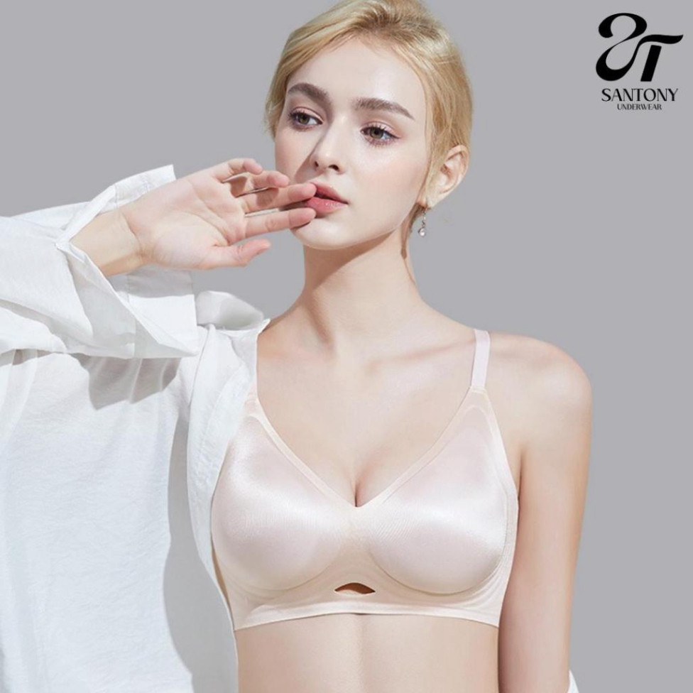 Áo Ngực Đi Biển Tàng Hình Santony 956 - Đúc Su Đệm Mây Không Gọng PIER N°5