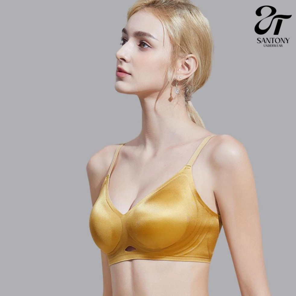 Áo Ngực Đi Biển Tàng Hình Santony 956 - Đúc Su Đệm Mây Không Gọng PIER N°5