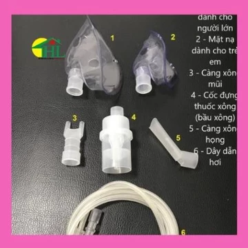Bộ Phụ Kiện Máy Xông Khí Dung [Dùng Cho Các Loại Máy - HÀNG XỊN]
