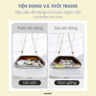 Khăn Ma Thuật Tự Dính Túi Vải Xếp Magic Đựng Mỹ Phẩm, Lens Máy Ảnh, Đồ Make Up, Laptop Gấp Gọn Life Plus - KMT01