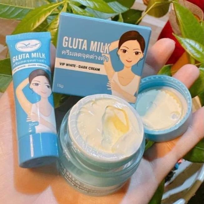 Kem Thâm Nách Gluta Milk Vip White Giá Sỉ Chính Hãng 15g