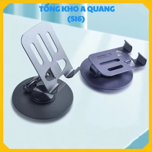 KỆ ĐỠ TRỤC XOAY 360 ĐỘ LINH HOẠT - Giá Để Điện Thoại Gấp Gọn Tiện Dụng,Giá Đỡ Điện Thoại Để Bàn Kim Loại Cao Cấp
