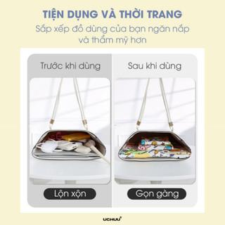 Khăn Ma Thuật Tự Dính Túi Vải Xếp Magic Đựng Mỹ Phẩm, Lens Máy Ảnh, Đồ Make Up, Laptop Gấp Gọn - Blo Store KMT01