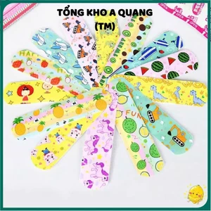 BĂNG CÁ NHÂN URGO HỘP HỒNG LOẠI 1 – 120 Miếng Hình Hoạt Hình Dễ Thương Chống Nhiễm Trùng,Hộp Băng Gạc Chất Liệu An Toàn
