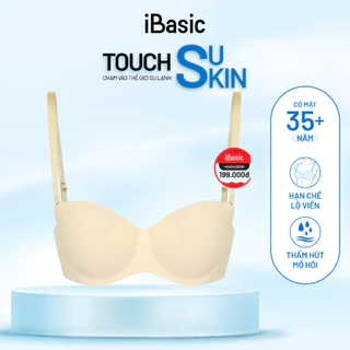 [BILL 689K TẶNG QUÀ 399K] Áo ngực su iBasic có gọng không đường may mút vừa cup ngang phom đúc BRAW098