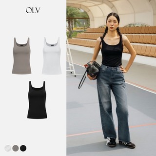 Áo thun OLV 2 dây dáng ôm đơn giản trẻ trung Amee nhiều màu dễ phối phù hợp đi chơi dạo phố du lịch