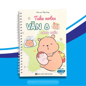 Sổ tay Take Note Văn lớp 8 chương trình Cánh Diều | Ghi nhớ – Ôn tập Ngữ văn 8 in màu đẹp