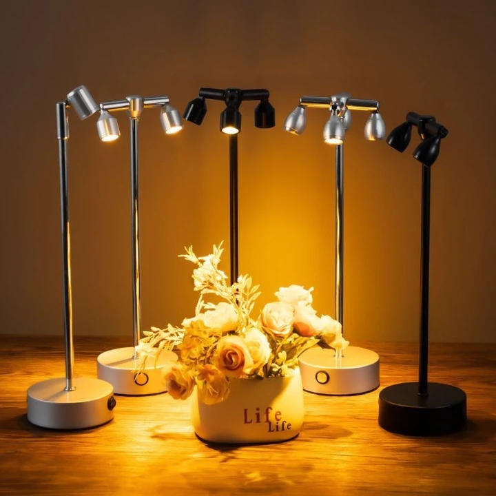 led Đèn bàn bar sạc lại, đèn không khí, đèn trong suốt cho nhà hàng, đèn bàn ăn, đèn bàn bar, đèn ngủ