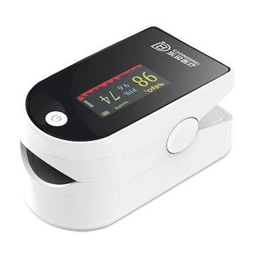 Máy đo oxy clip-on y tế cho sử dụng tại nhà, phát hiện nhịp tim, máy theo dõi độ bão hòa và nhịp tim ngón tay