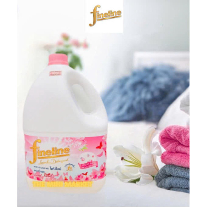 Nước Giặt Xả Fineline Thái Lan Can 3000ml- nước giặt xả quần áo chính hãng..