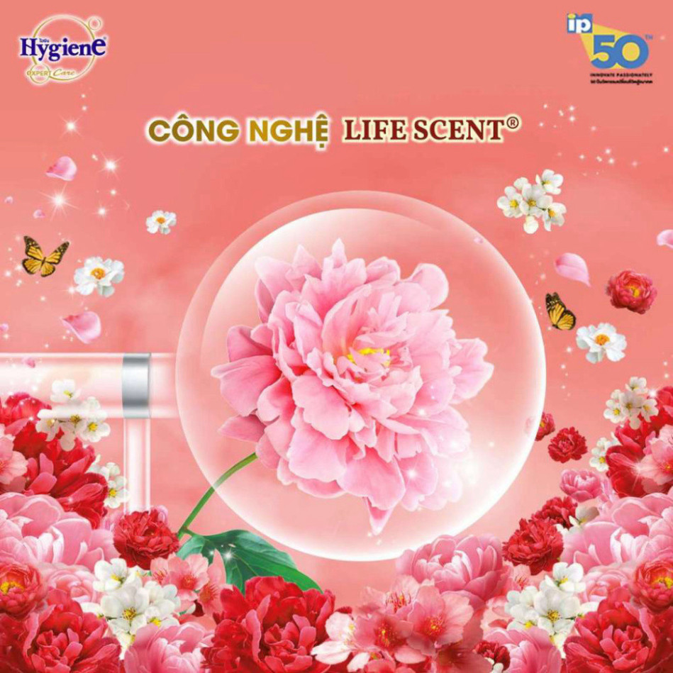 Nước xả vải siêu đậm đặc Hygiene Expert Care chuẩn Thái Lan lưu hương lâu