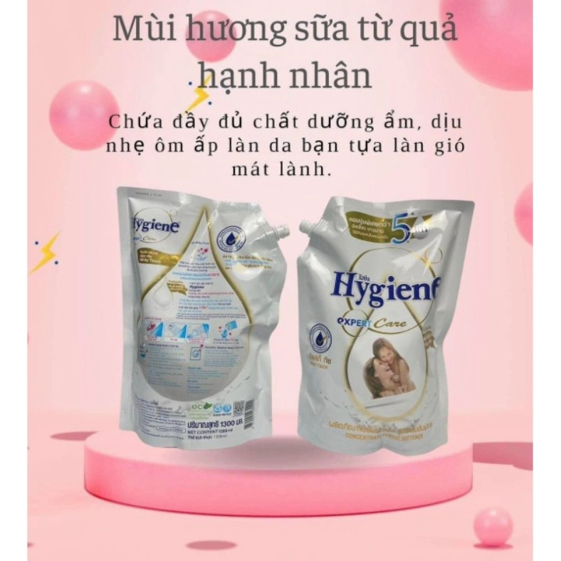 Nước xả vải siêu đậm đặc Hygiene Expert Care chuẩn Thái Lan lưu hương lâu
