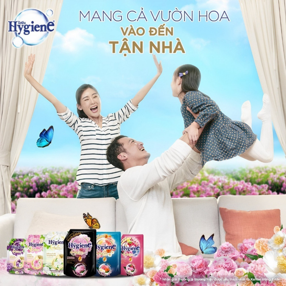 Nước xả vải siêu đậm đặc Hygiene Expert Care chuẩn Thái Lan lưu hương lâu