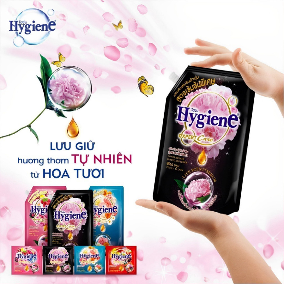 Nước xả vải siêu đậm đặc Hygiene Expert Care chuẩn Thái Lan lưu hương lâu