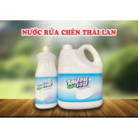Nước rửa chén bát Thái Lan được sx tại Việt Nam theo công nghệ Thái Lan thơm, sạch, diệt khuẩn 99,9%: