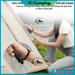 Lều Cắm Trại, lều dã ngoại tự bung 4-6 người chống nước chống tia tử ngoại KT 2m8x2m8 - Lều cắm trại du lịch — ảnh 6