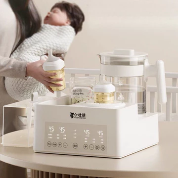 Bình đun nước nhiệt độ không đổi toàn kính, máy tiệt trùng bình sữa, máy lắc sữa 3 trong 1, máy hâm sữa và trộn sữa dành