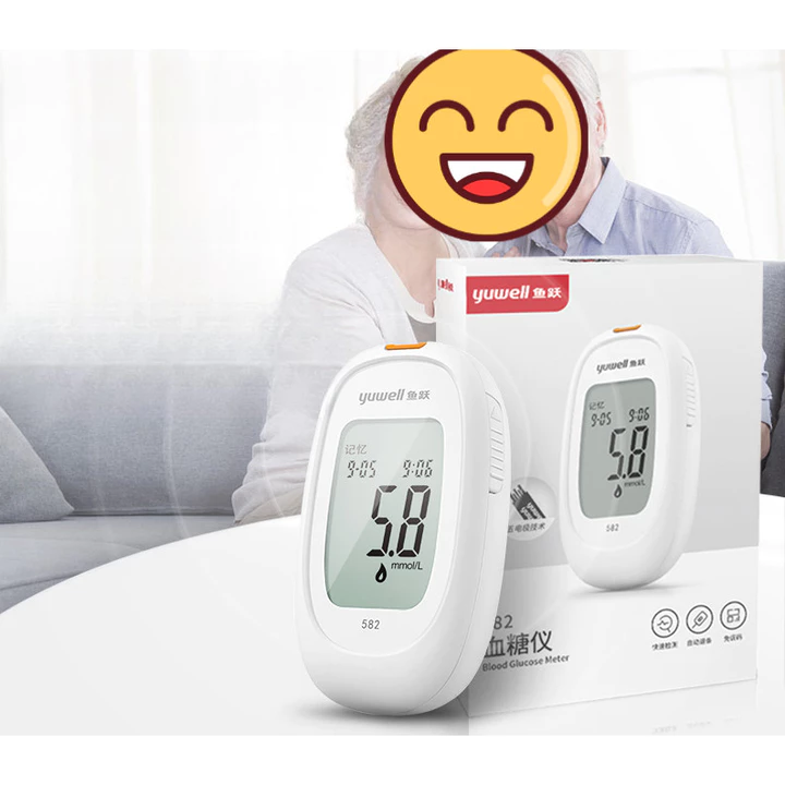 Máy đo đường huyết582Que thử đường huyết đa năng586/596Que thử đường huyết cho máy đo đường huyết tại nhà