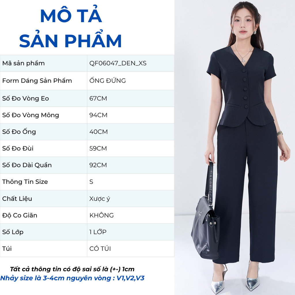 Quần Tây Nữ Ống Đứng GUMAC Phối Dây Thắt Lưng Eo Vải Xược Ý Mềm Đứng Form Thanh Lịch QG07092