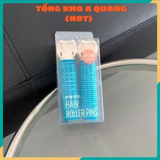 LÔ UỐN TÓC KHÔNG NHIỆT PHONG CÁCH HÀN - Set 2 Kẹp Phồng Chân Tóc Giữ Nếp Tự Nhiên,Hộp Phụ Kiện Kẹp Tóc Làm Đẹp Tại Nhà