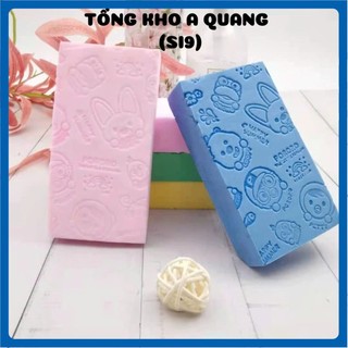 MÚT KÌ GHÉT TẨY DA CHẾT NHẸ NHÀNG - Bông Tắm Bọt Biển Kì Ghét Đa Năng,Miếng Bọt Biển Tạo Bọt Cực Mịn