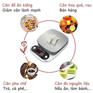 [Sale 50%]  Cân Tiểu Ly Điện Tử Nhà Bếp 1g-10kg Độ Chính Xác Cao Chất Liệu Hợp Kim Thép Bền Bỉ - Happykids