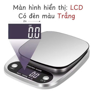 [Sale 50%]  Cân Tiểu Ly Điện Tử Nhà Bếp 1g-10kg Độ Chính Xác Cao Chất Liệu Hợp Kim Thép Bền Bỉ - Happykids