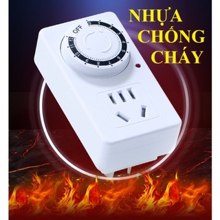 Ổ Cắm Hẹn Giờ Thông Minh FRKB-12 12H | Timer Tự Ngắt Điện, Chống Sét, Tiết Kiệm Điện Cho Gia Đình