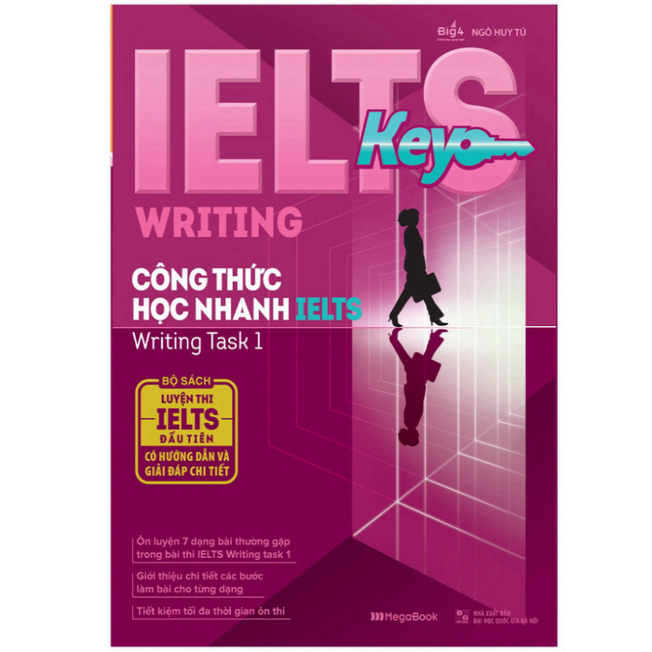 Sách - IELTS KEY WRITING - Công thức học nhanh IELTS Writing Task 1 ...