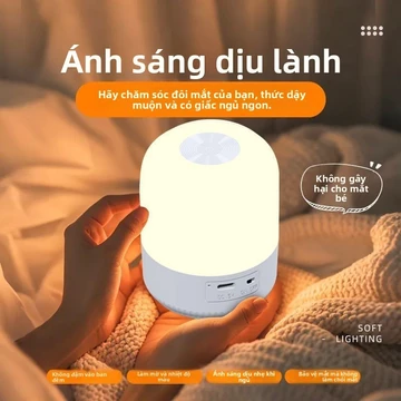 Đèn ngủ đầu giường, đèn cắm điện, đèn cắm trại, đèn ngủ phòng ngủ, đèn cho bé bú, đèn bảo vệ mắt, đèn bàn sạc lại